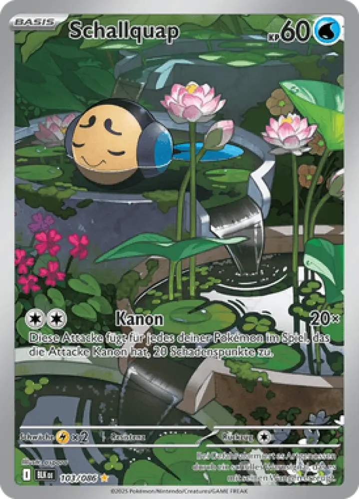 Schwarze Blitze Schallquap 103/086 Deutsch - Sammelkarten