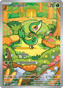 Schwarze Blitze Serpifeu 087/086 Deutsch - Sammelkarten