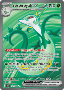 Schwarze Blitze Serpiroyal-ex 156/086 Deutsch - Holo / Near Mint - Sammelkarten