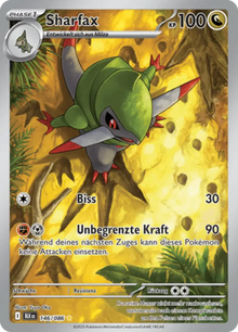 Schwarze Blitze Sharfax 146/086 Deutsch - Sammelkarten