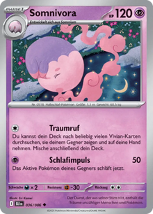 Schwarze Blitze Somnivora 036/086 Deutsch - Sammelkarten