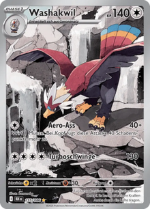 Schwarze Blitze Washakwil 155/086 Deutsch - Sammelkarten