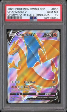 Schwert & Schild Promos Charizard V SWSH050 Englisch PSA 10 - PSA 10 / GEM MT - Sammelkarten