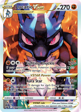 Schwert & Schild Promos Lucario VSTAR SWSH291 Englisch - Holo / Near Mint - Sammelkarten