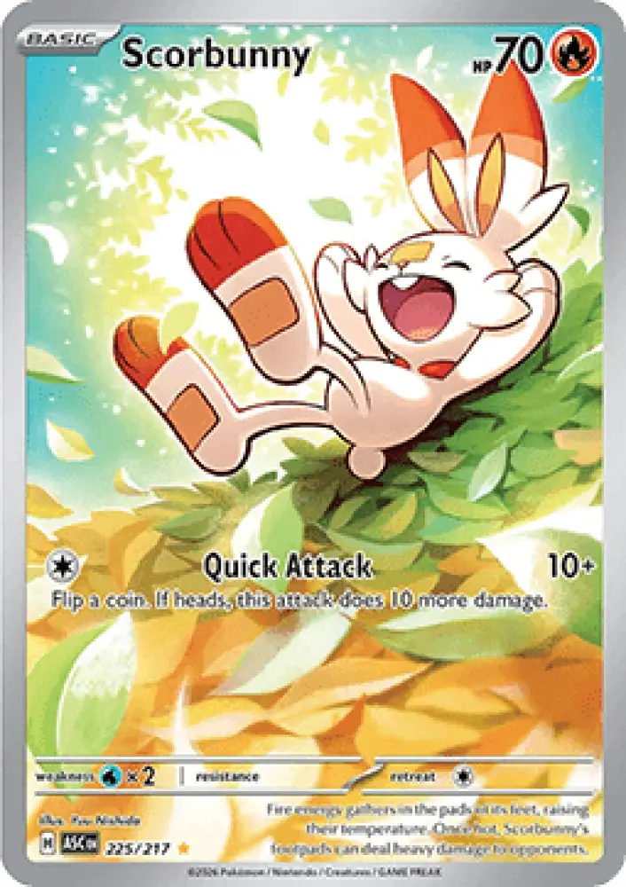 Scorbunny - Ascended Heroes (Illustration Rare) [ASC-225]