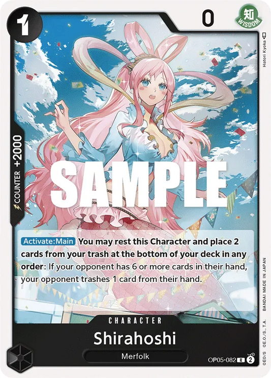 Shirahoshi OP05-082 - Holo / Near Mint