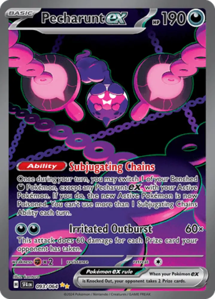 Shrouded Fable Pecharunt ex 093/064 Englisch - Sammelkarten