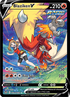 Silver Tempest Blaziken V TG14/TG30 Englisch - Holo / Near Mint - Sammelkarten