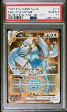 Silver Tempest Lugia VSTAR 211/195 Englisch PSA 10 - PSA 10 / GEM MT - Sammelkarten