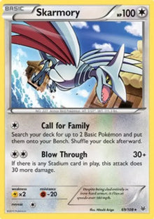Skarmory - Roaring Skies (Rare) [ROS-69]