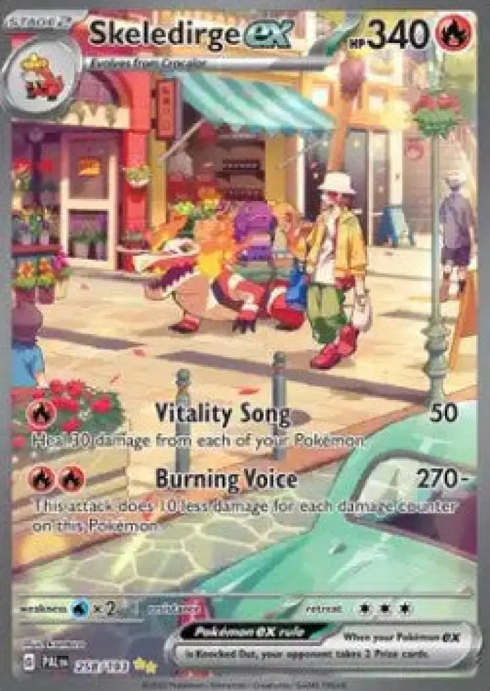 Skeledirge ex - Paldea Evolved (Special Illustration Rare) [PAL-258]