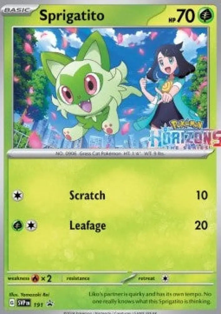 Sprigatito - SV Black Star Promos (Promo) [SVP-191]