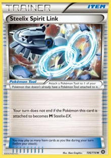 Steelix Spirit Link - Steam Siege (Uncommon) [STS-106]