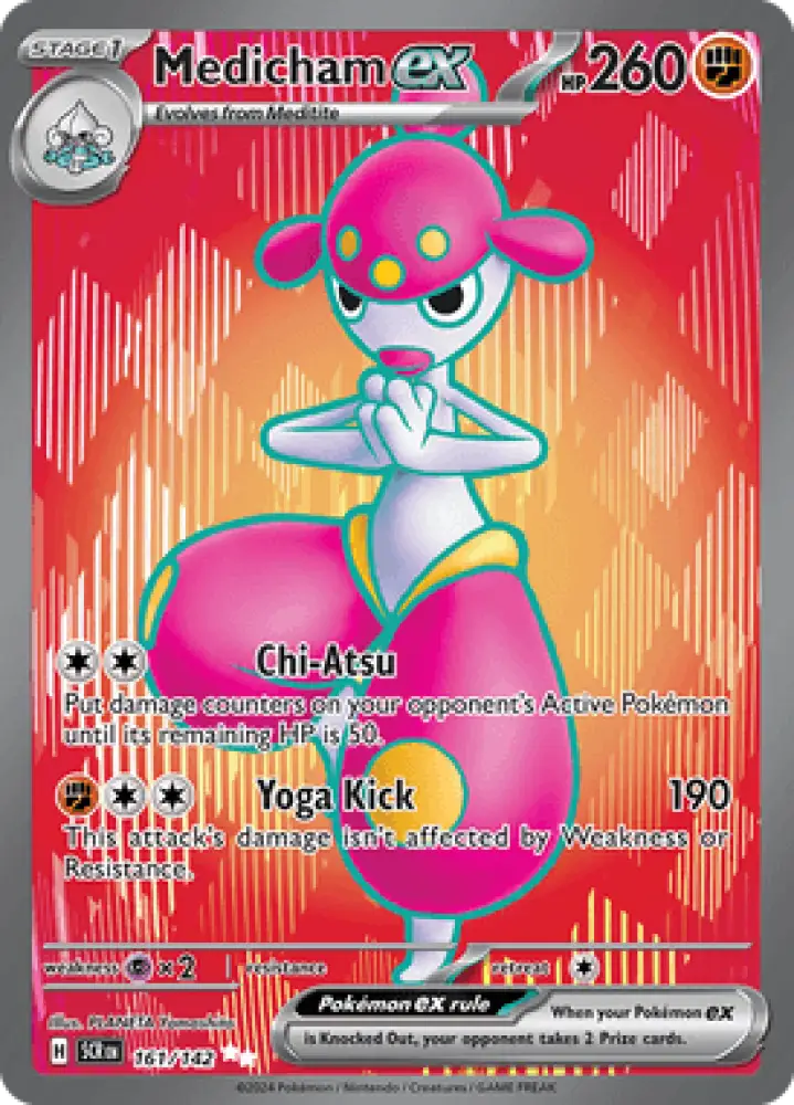 Stellar Crown Medicham ex 161/142 Englisch - Sammelkarten