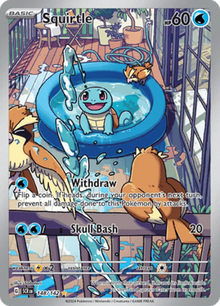 Stellar Crown Squirtle 148/142 Englisch - Sammelkarten