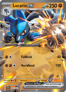 Stellarkrone Lucario-ex 082/142 Deutsch - Holo / Near Mint - Sammelkarten