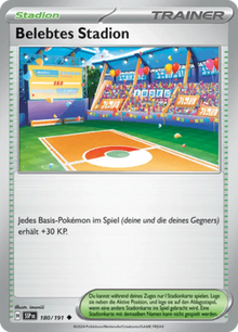 Stürmische Funken Belebtes Stadion 180/191 Deutsch - Sammelkarten