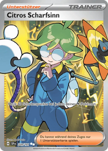Stürmische Funken Citros Scharfsinn 229/191 Deutsch - Holo / Near Mint - Sammelkarten