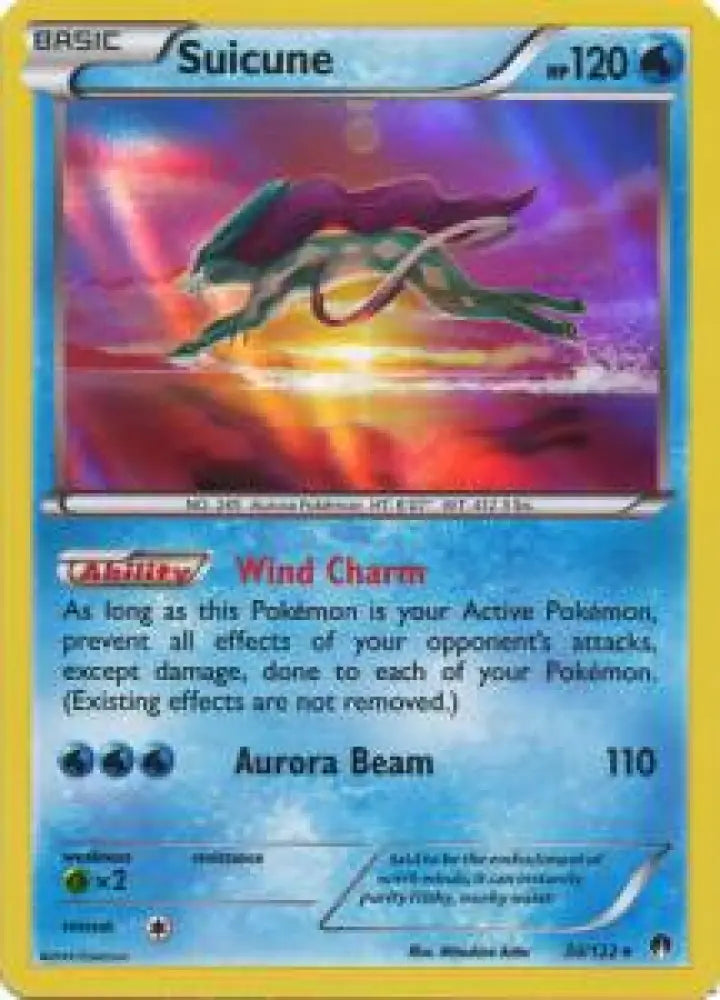 Suicune - BREAKpoint (Holo Rare) [BKP-30]