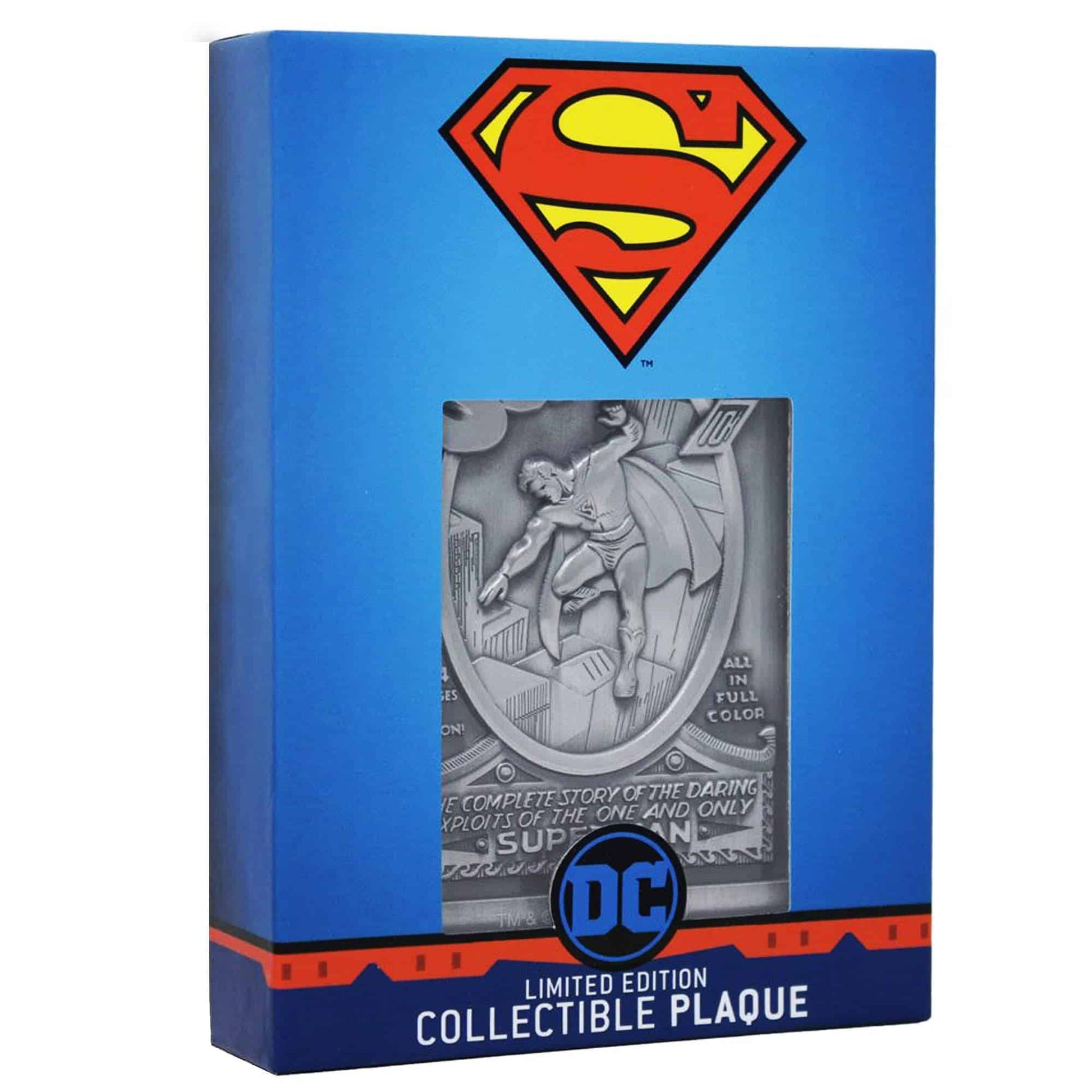 Superman DC Comics Limited Edition Metal Collectible