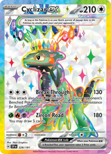 Surging Sparks Cyclizar ex 228/191 Englisch - Sammelkarten