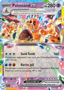 Surging Sparks Palossand ex 091/191 Englisch - Sammelkarten