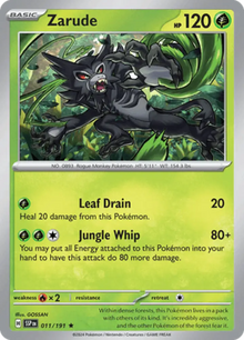 Surging Sparks Zarude 011/191 Englisch - Sammelkarten