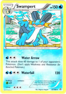 Swampert - Primal Clash (Rare) [PRC-35]