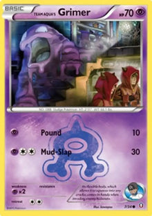 Team Aqua's Grimer - Double Crisis (Common) [DCR-7]