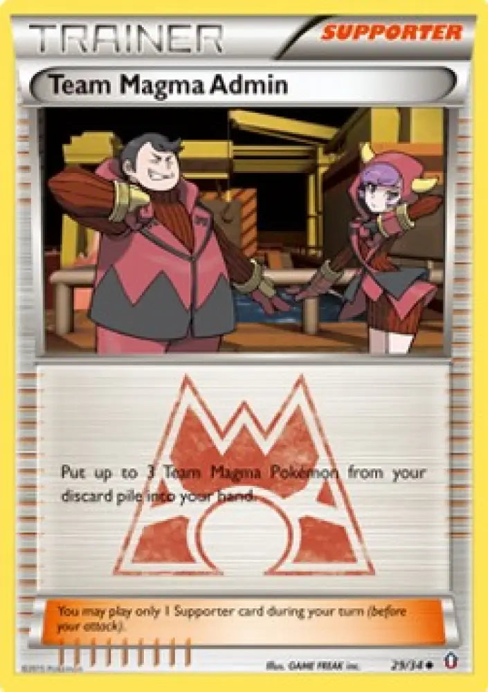 Team Magma Admin - Double Crisis (Uncommon) [DCR-29]