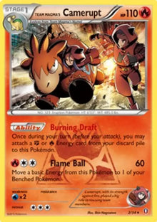 Team Magma's Camerupt - Double Crisis (Holo Rare) [DCR-2]