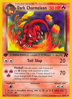 Team Rocket Dark Charmeleon 032/082 Englisch - Sammelkarten