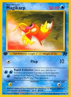 Team Rocket Magikarp 047/082 Englisch - Sammelkarten