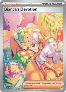 Temporal Forces Bianca’s Devotion 209/162 Englisch - Sammelkarten