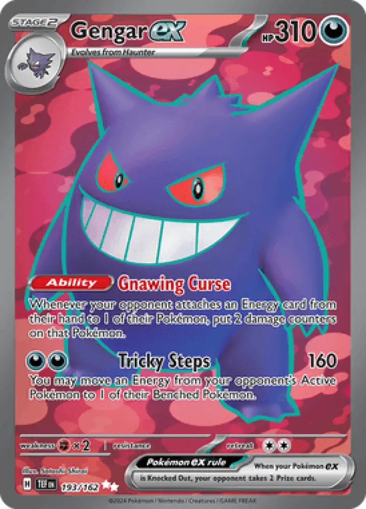 Temporal Forces Gengar ex 193/162 Englisch - Sammelkarten