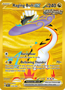 Temporal Forces Raging Bolt ex 218/162 Englisch - Sammelkarten
