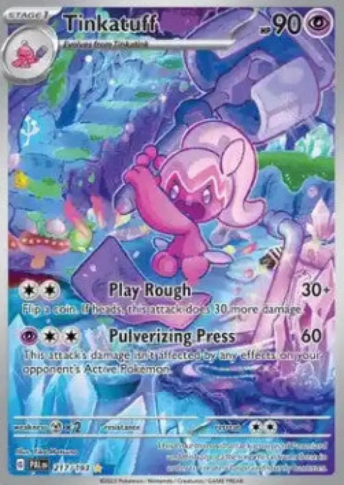 Tinkatuff - Paldea Evolved (Illustration Rare) [PAL-217]