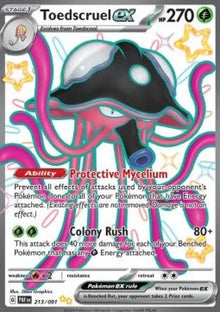 Toedscruel ex - Paldean Fates (Shiny Ultra Rare) [PAF-213]