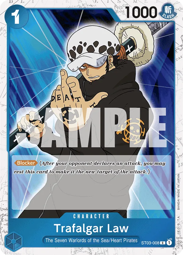 Trafalgar Law V.2 ST03-008 (PRB01) - Sammelkarten