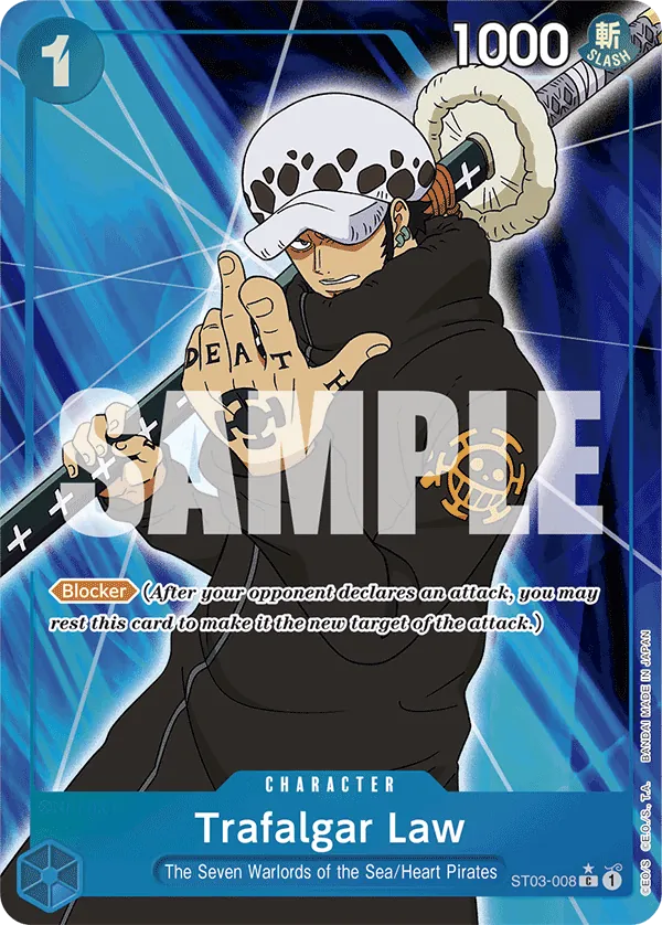 Trafalgar Law V.3 ST03-008 (PRB01) - Sammelkarten