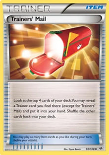 Trainers' Mail - Roaring Skies (Uncommon) [ROS-92]