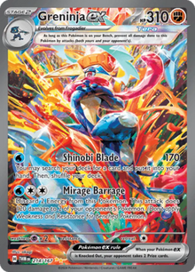 Twilight Masquerade Greninja ex 214/167 Englisch - Sammelkarten