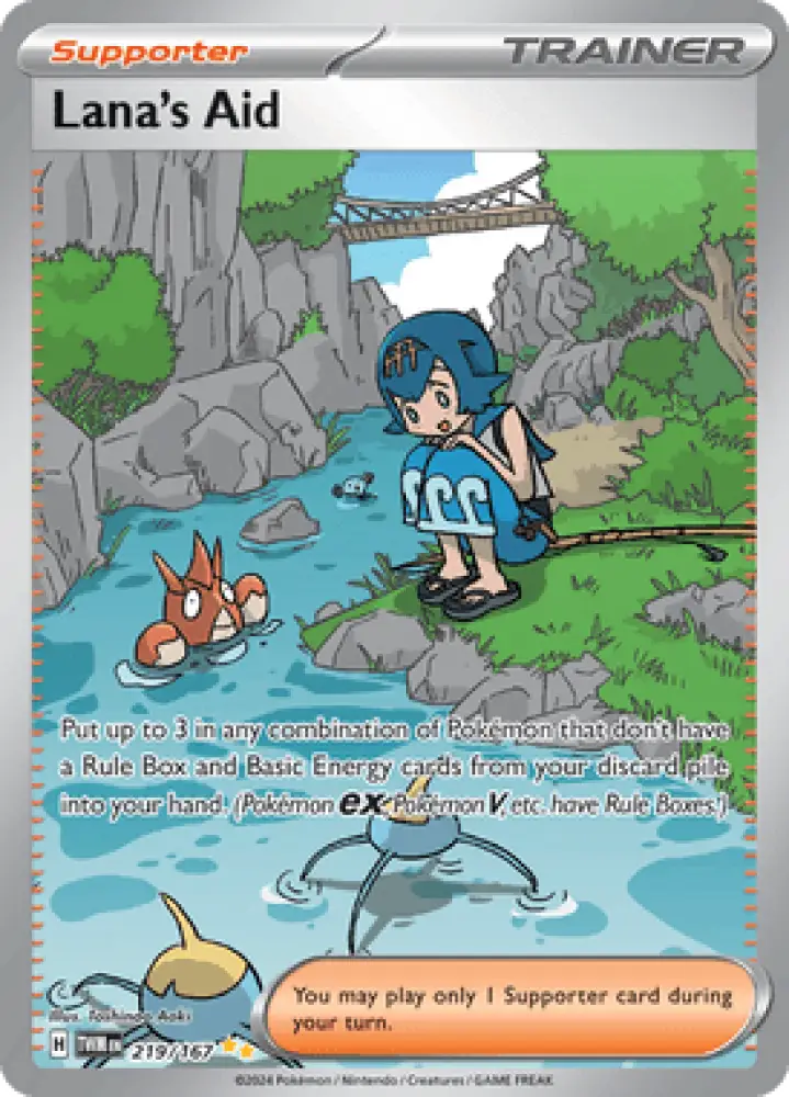 Twilight Masquerade Lana’s Aid 219/167 Englisch - Sammelkarten