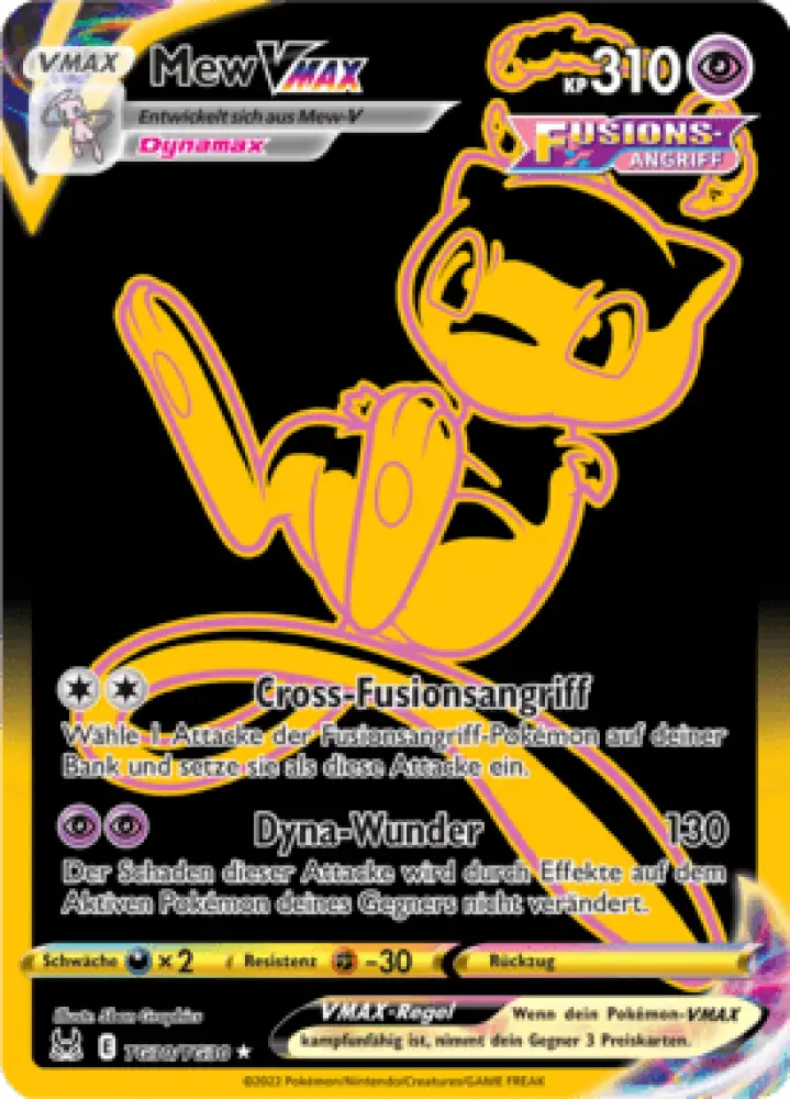 Verlorener Ursprung Mew VMAX TG30/TG30 Deutsch - Sammelkarten