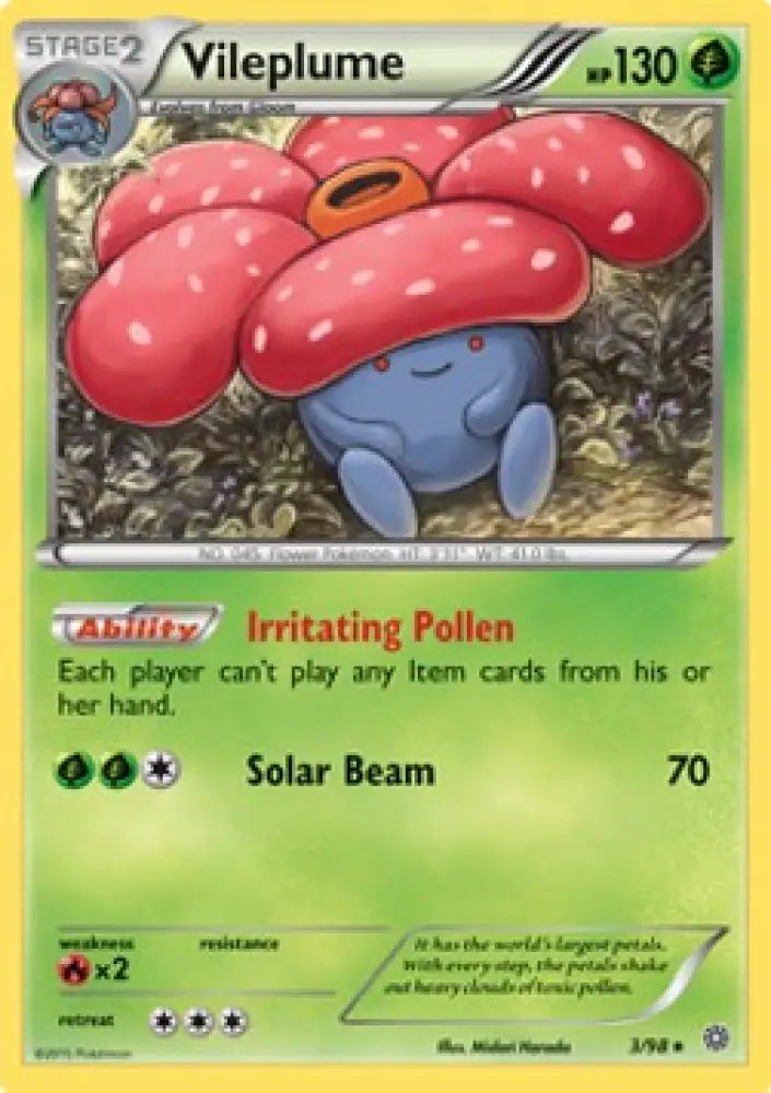 Vileplume - Ancient Origins (Rare) [AOR-3]