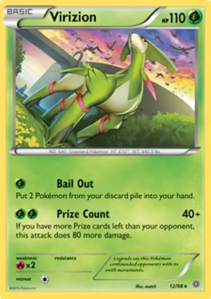 Virizion - Ancient Origins (Holo Rare) [AOR-12]