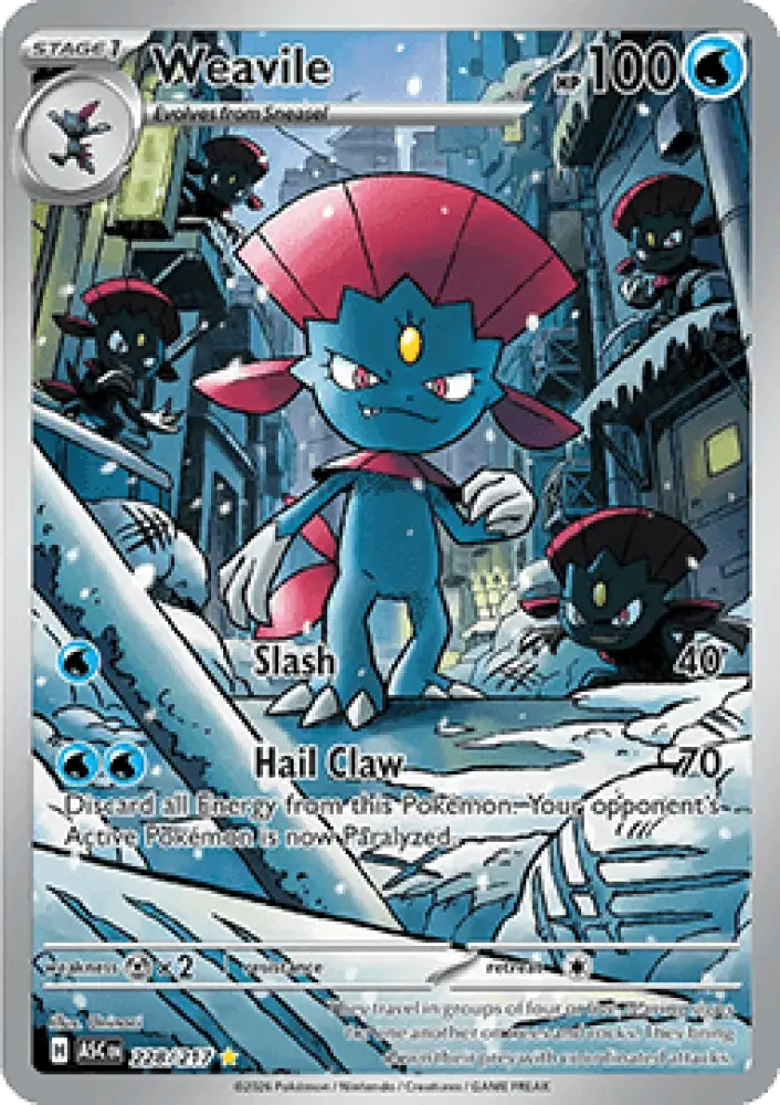 Weavile - Ascended Heroes (Illustration Rare) [ASC-228]
