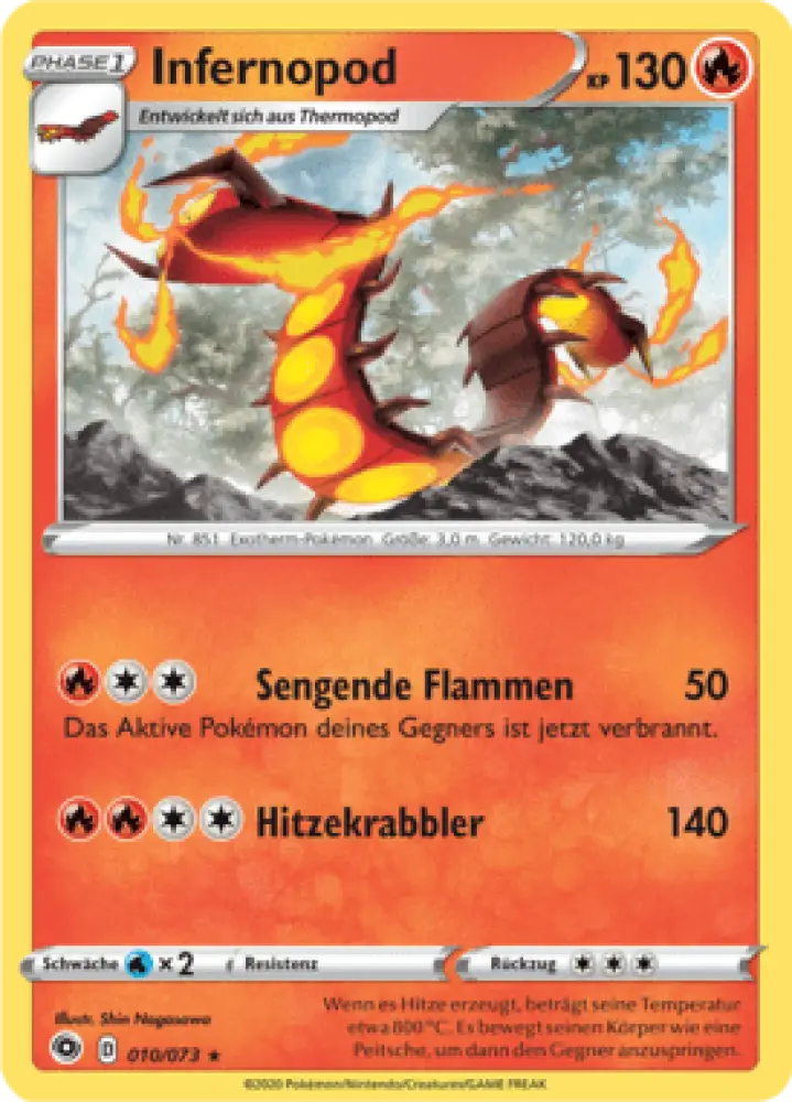 Weg des Champs Infernopod 010/073 Deutsch - Sammelkarten