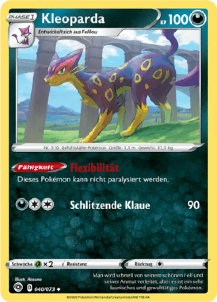 Weg des Champs Kleoparda 040/073 Deutsch - Sammelkarten