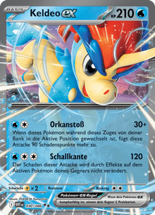 Weiße Flammen Keldeo-ex 030/086 Deutsch - Holo / Near Mint - Sammelkarten